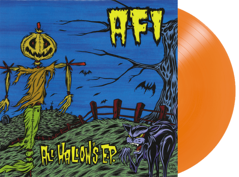 AFI: All Hallows EP: 10" Orange Vinyl EP