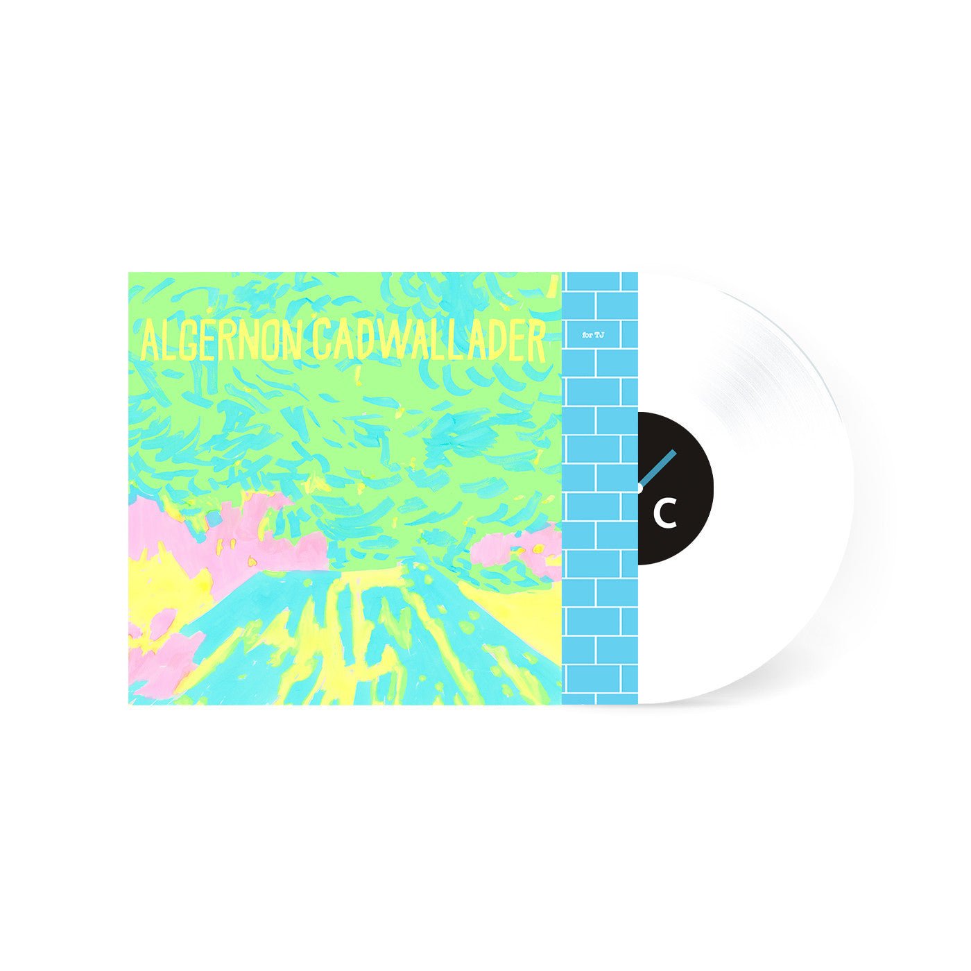 Algernon Cadwallader: Trying Not To Have a Thought: Opaque White Vinyl LP