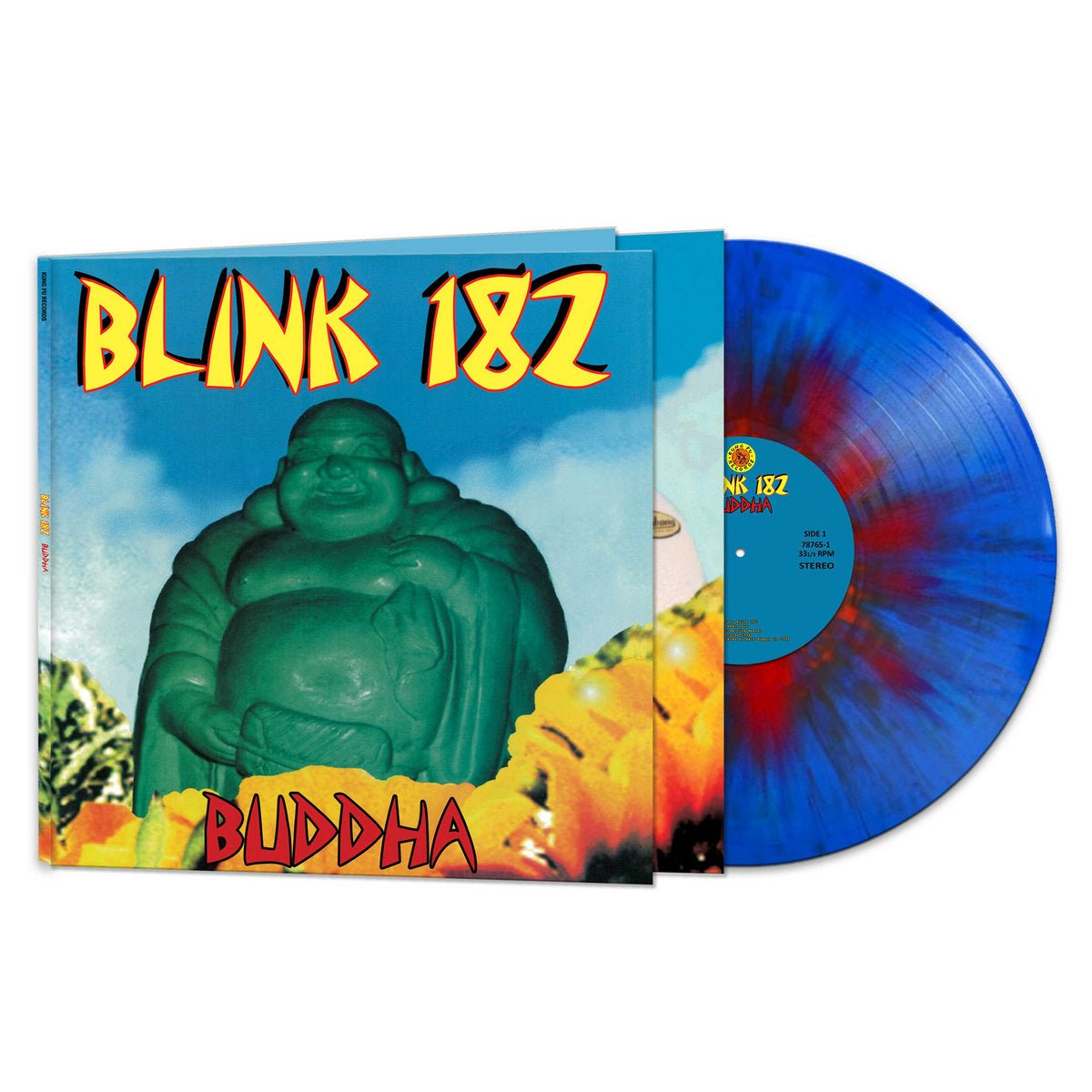 Blink 182: Buddha: Vinyl LP Blue w Red Splatter Vinyl