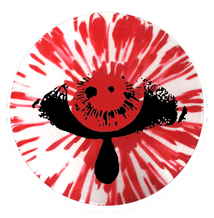 Bloodguilt: S/T: White w/Red Splatter 12" Vinyl EP