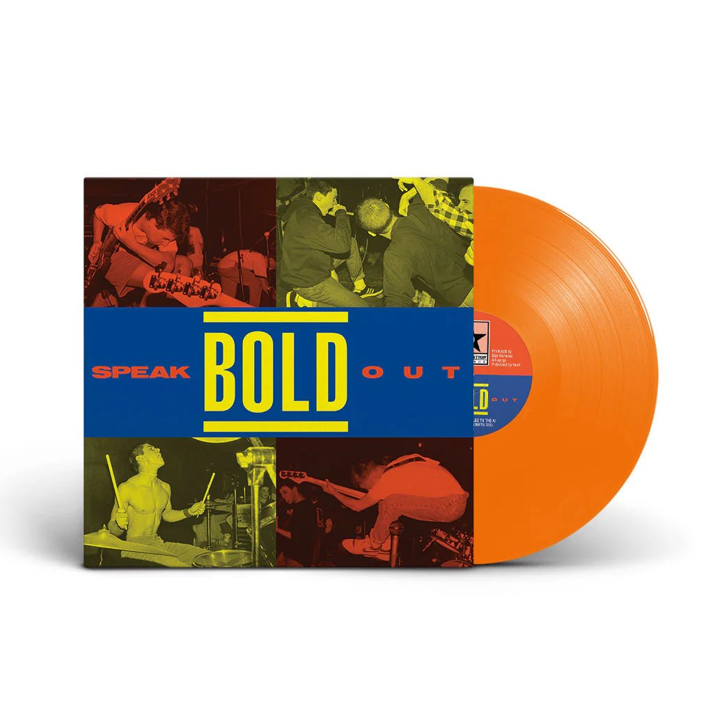 Bold: Speak Out: Opaque Orange Vinyl LP - Steadfast Records