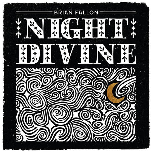 Brian Fallon: Night Divine: Natural w/Black Swirl Vinyl LP