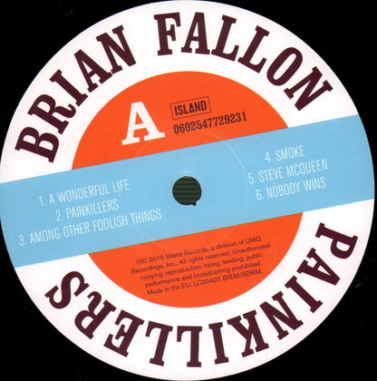 Brian Fallon: Painkillers: Black Vinyl LP