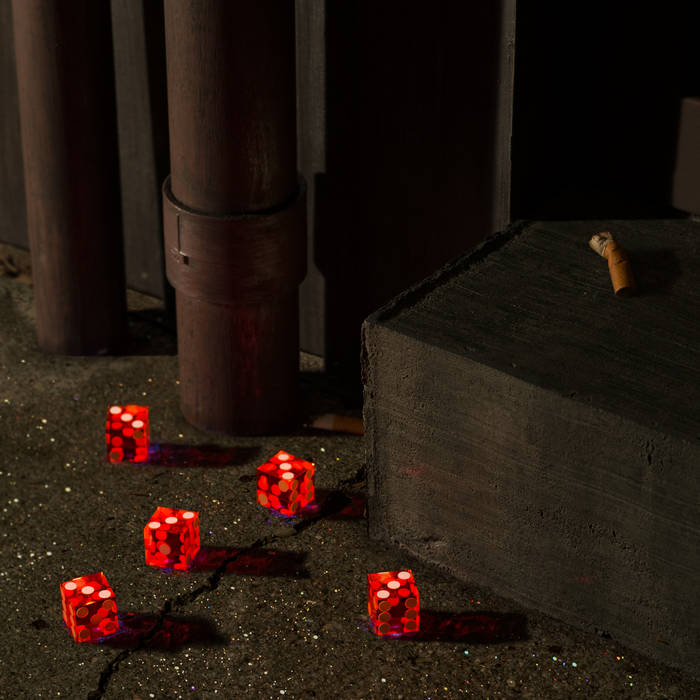 Bright Eyes: Five Dice, All Threes: Red & Orange Splatter 2xLP