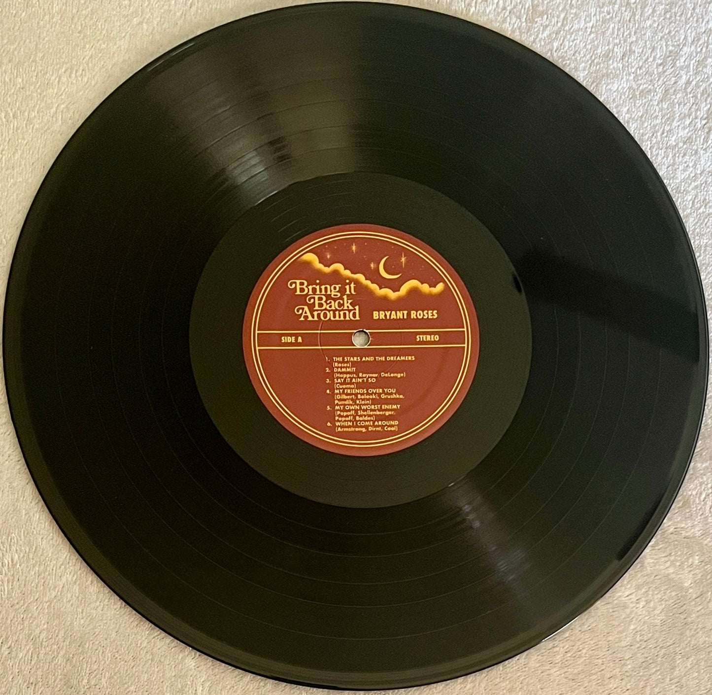 Bryant Roses: Bring It Back Around: Black Vinyl LP