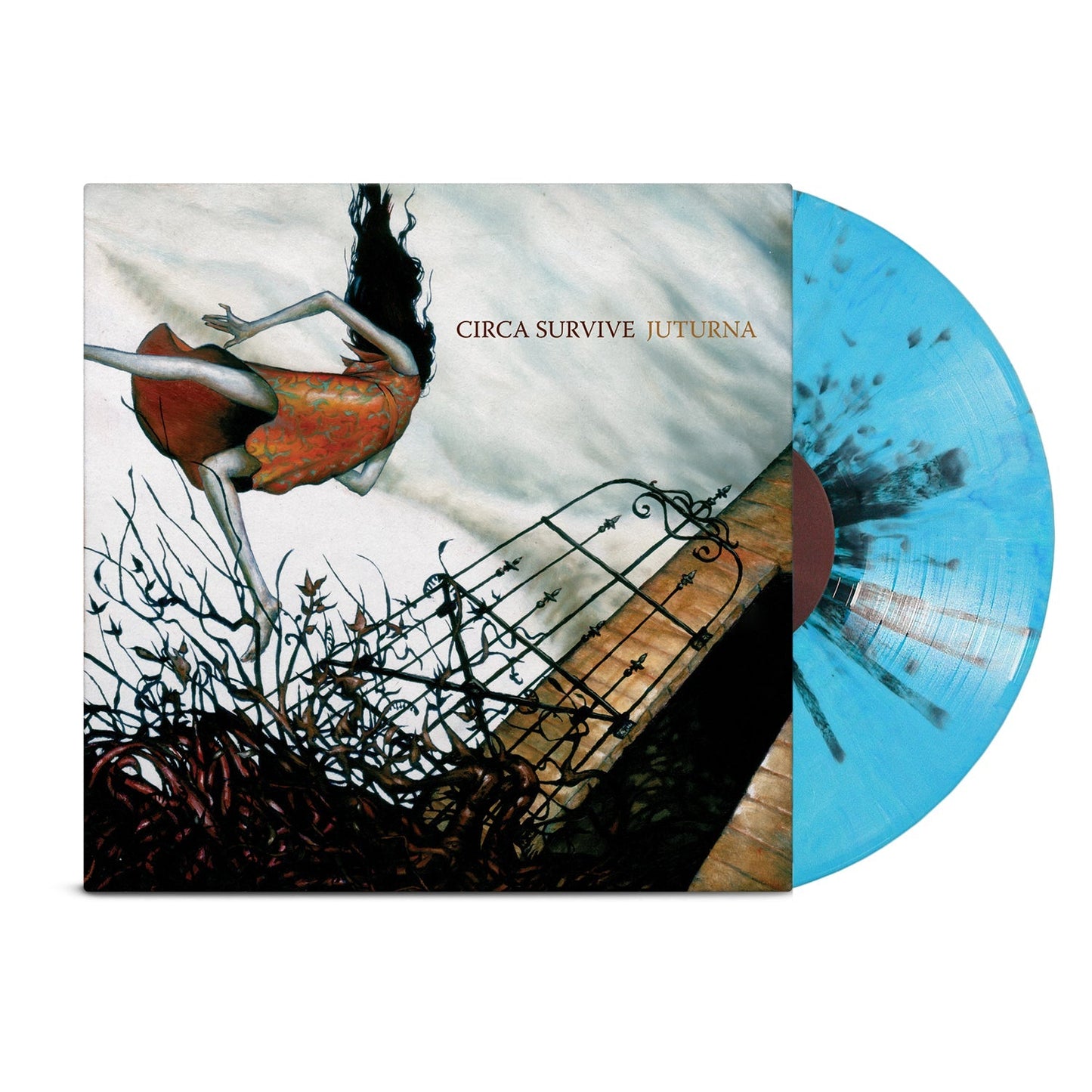 Circa Survive: Juturna: Pale Blue w/Black Splatter Vinyl LP
