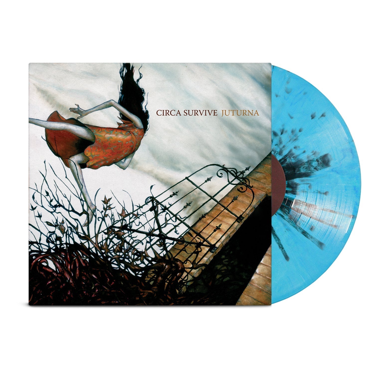 Circa Survive: Juturna: Pale Blue w/Black Splatter Vinyl LP - Steadfast Records