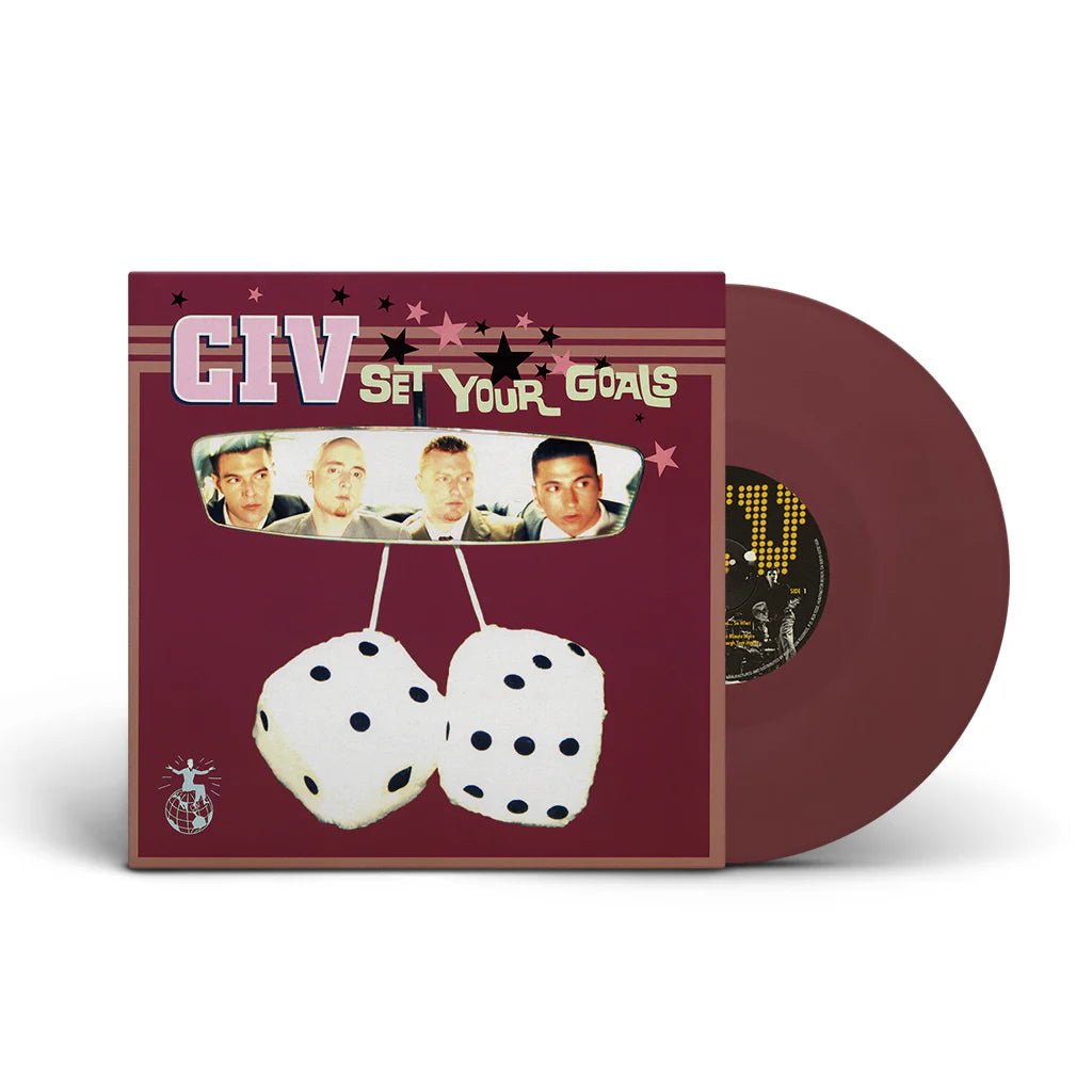 CIV: Set Your Goals: Opaque Burgundy Vinyl LP - Steadfast Records