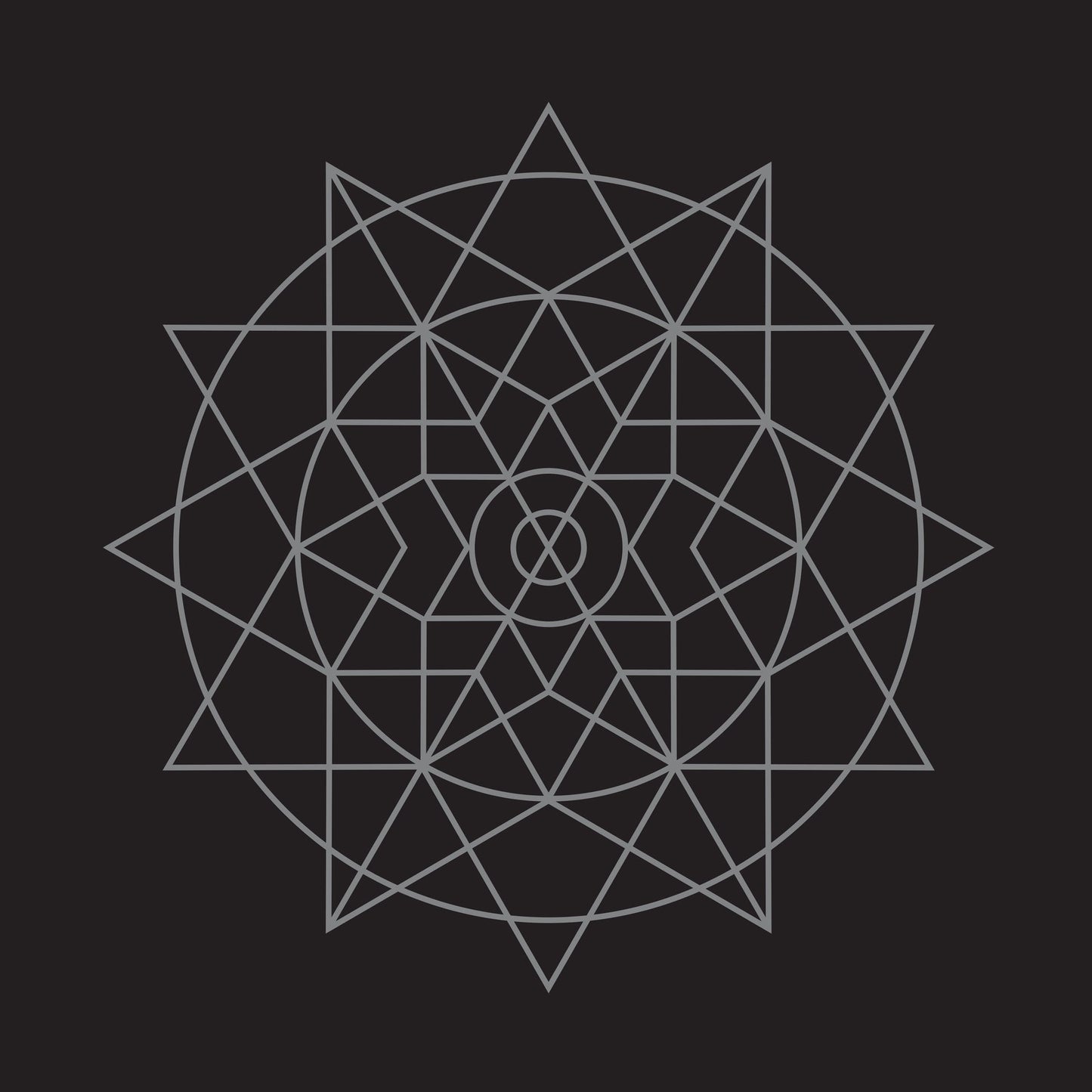 Coalesce: OX: Silver & Black Merge w/Splatter: Vinyl LP