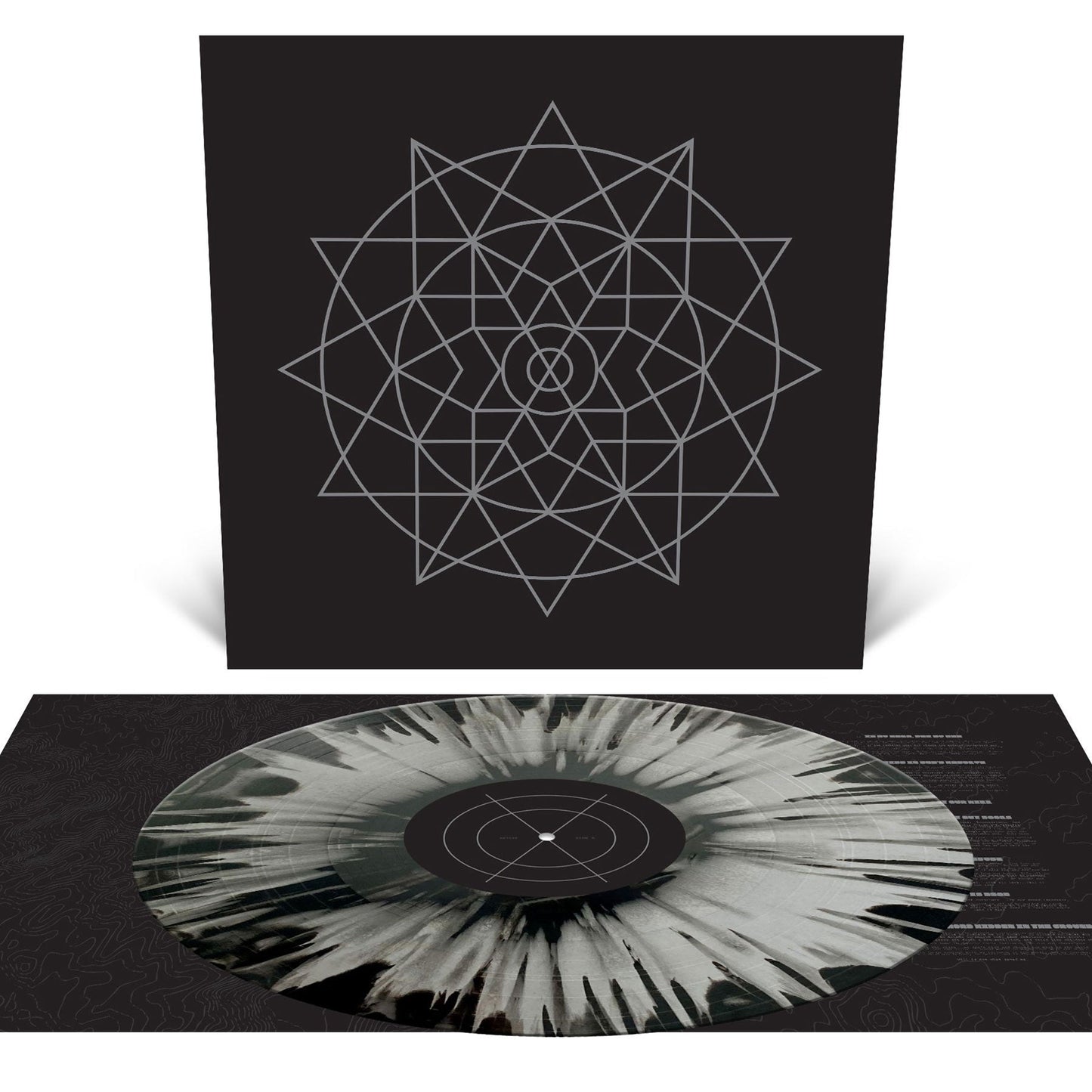 Coalesce: OX: Silver & Black Merge w/Splatter: Vinyl LP