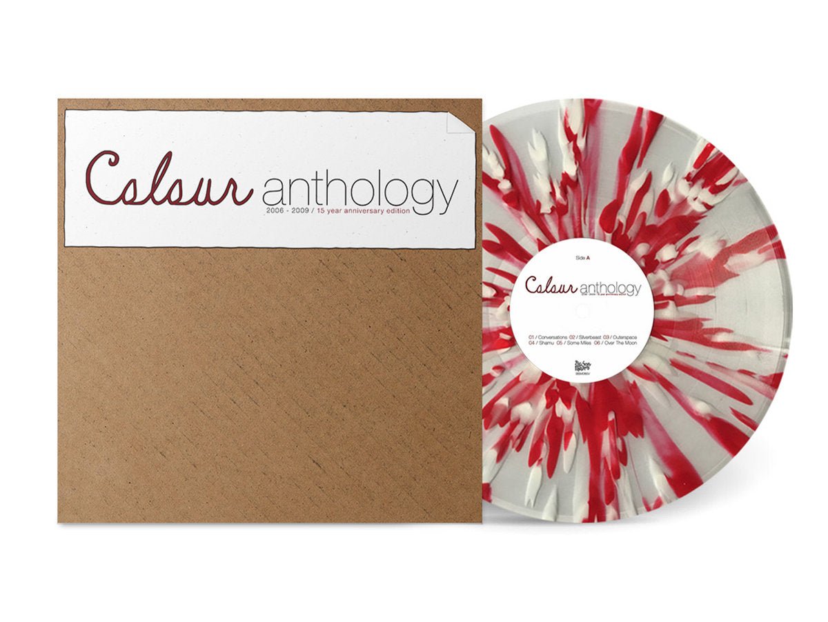 Colour: Anthology: Clear w/Red & White Splatter Vinyl LP
