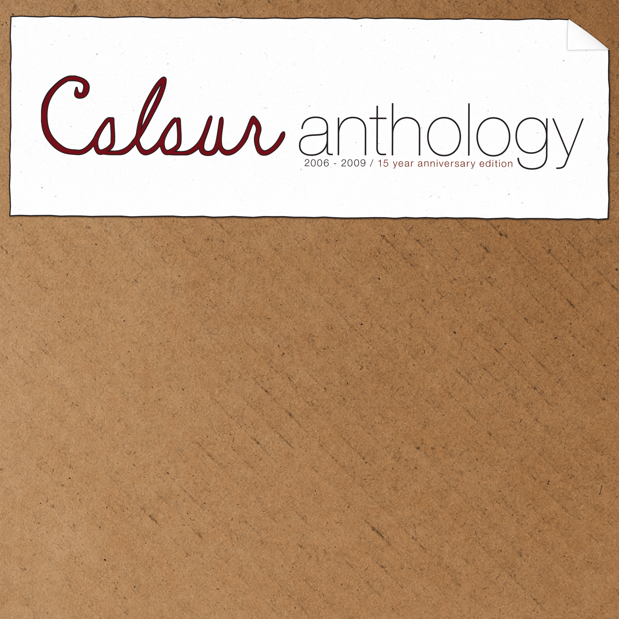 Colour: Anthology: Clear w/Red & White Splatter Vinyl LP