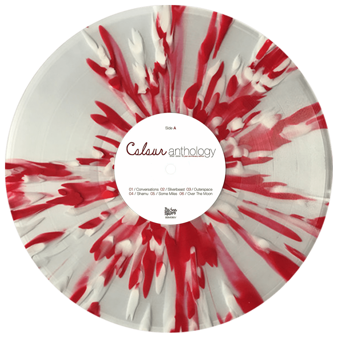 Colour: Anthology: Clear w/Red & White Splatter Vinyl LP