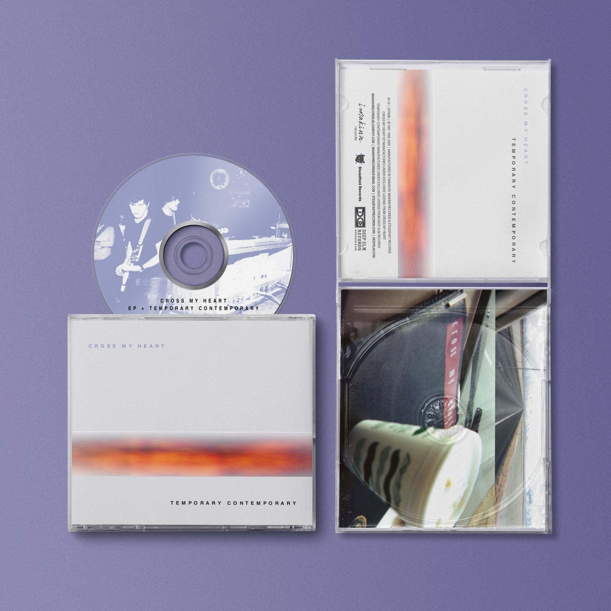 その他 HEART [CD] ARTIFICIALS Cross My Heart: EP + Temporary Contemporary: Limited Edition CD