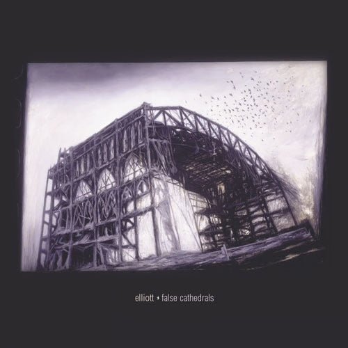 Elliott: False Cathedrals: Brown Marble Vinyl LP - Steadfast Records