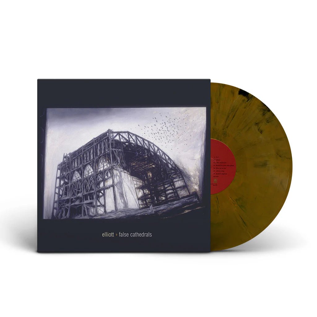 Elliott: False Cathedrals: Brown Marble Vinyl LP - Steadfast Records