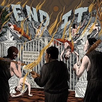 End It: Wrong Side of Heaven: Koi Pond Swirl Vinyl LP - Steadfast Records