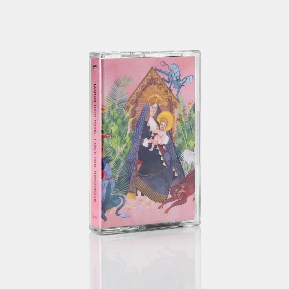 Father John Misty: I Love You, Honeybear: White Shell Cassette - Steadfast Records