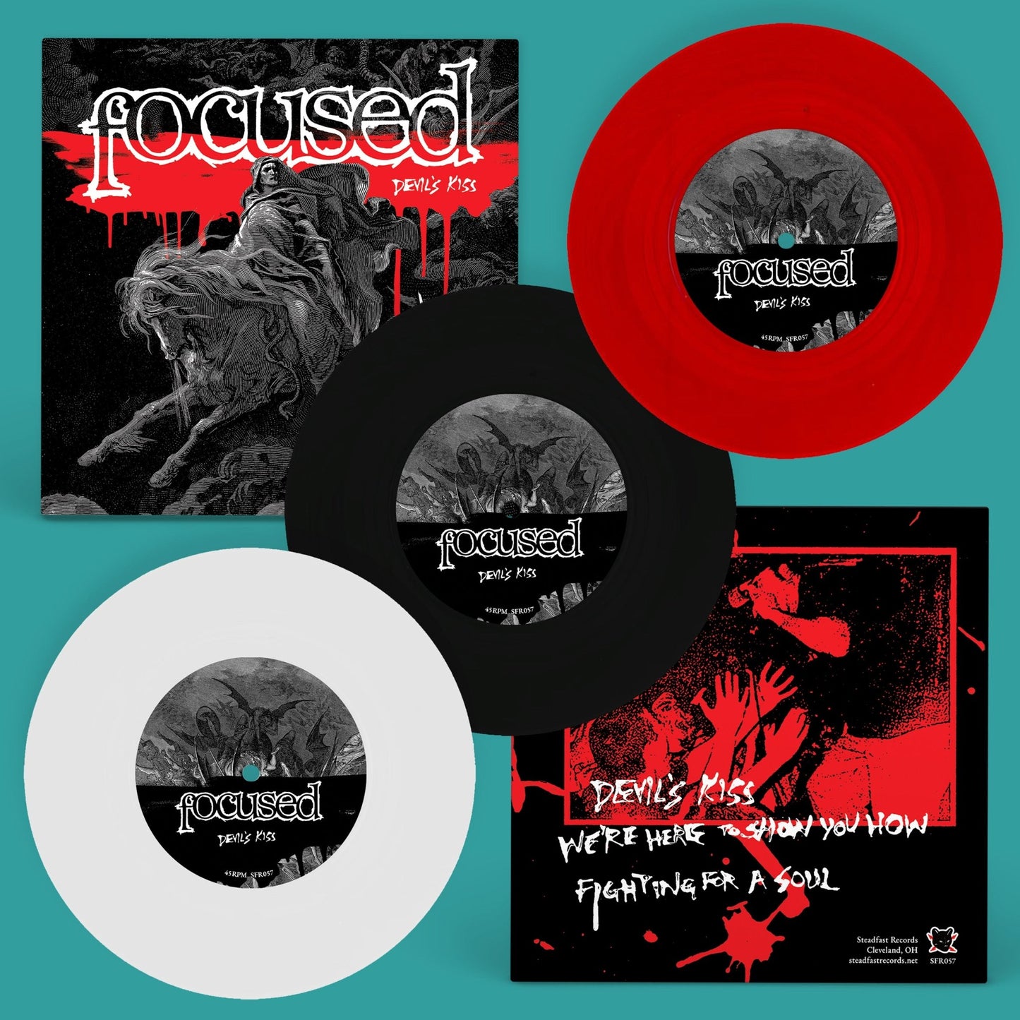 Focused: Devil's Kiss: Limited Edition 7" Vinyl EP