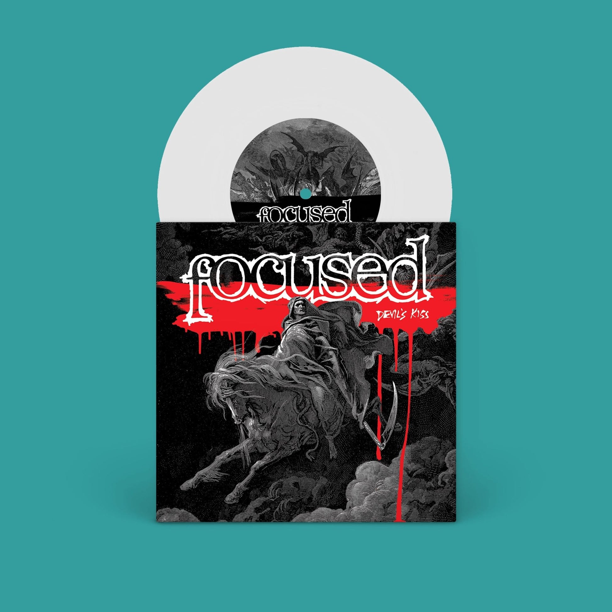 Focused: Devil's Kiss: Limited Edition 7" Vinyl EP White