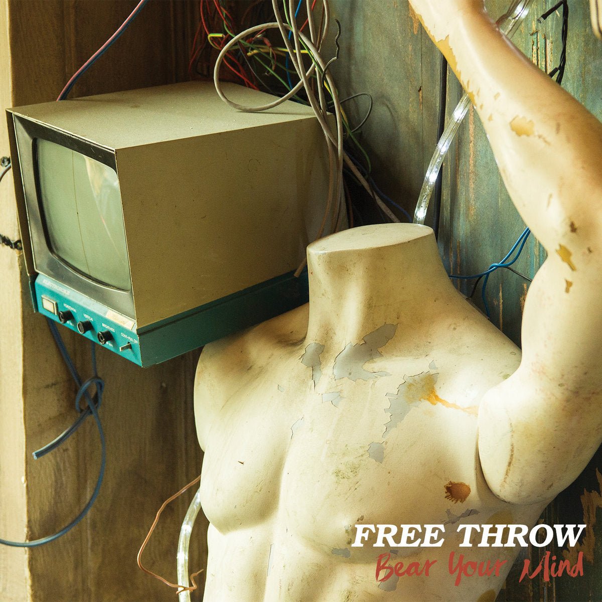 Free Throw: Bear Your Mind: Seaweed Green Transparent Cornetto Effect Vinyl LP - Steadfast Records