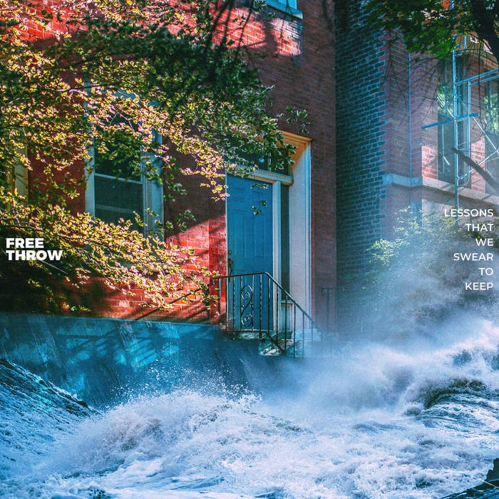 Free Throw: Lessons That We Swear To Keep: Clear w/Splatter Vinyl LP - Steadfast Records