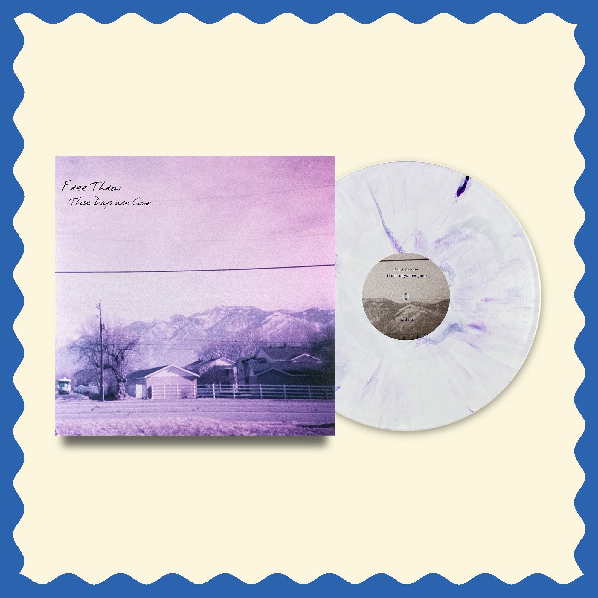 Free Throw: Those Days Are Gone: Fun Dip Vinyl LP - Steadfast Records