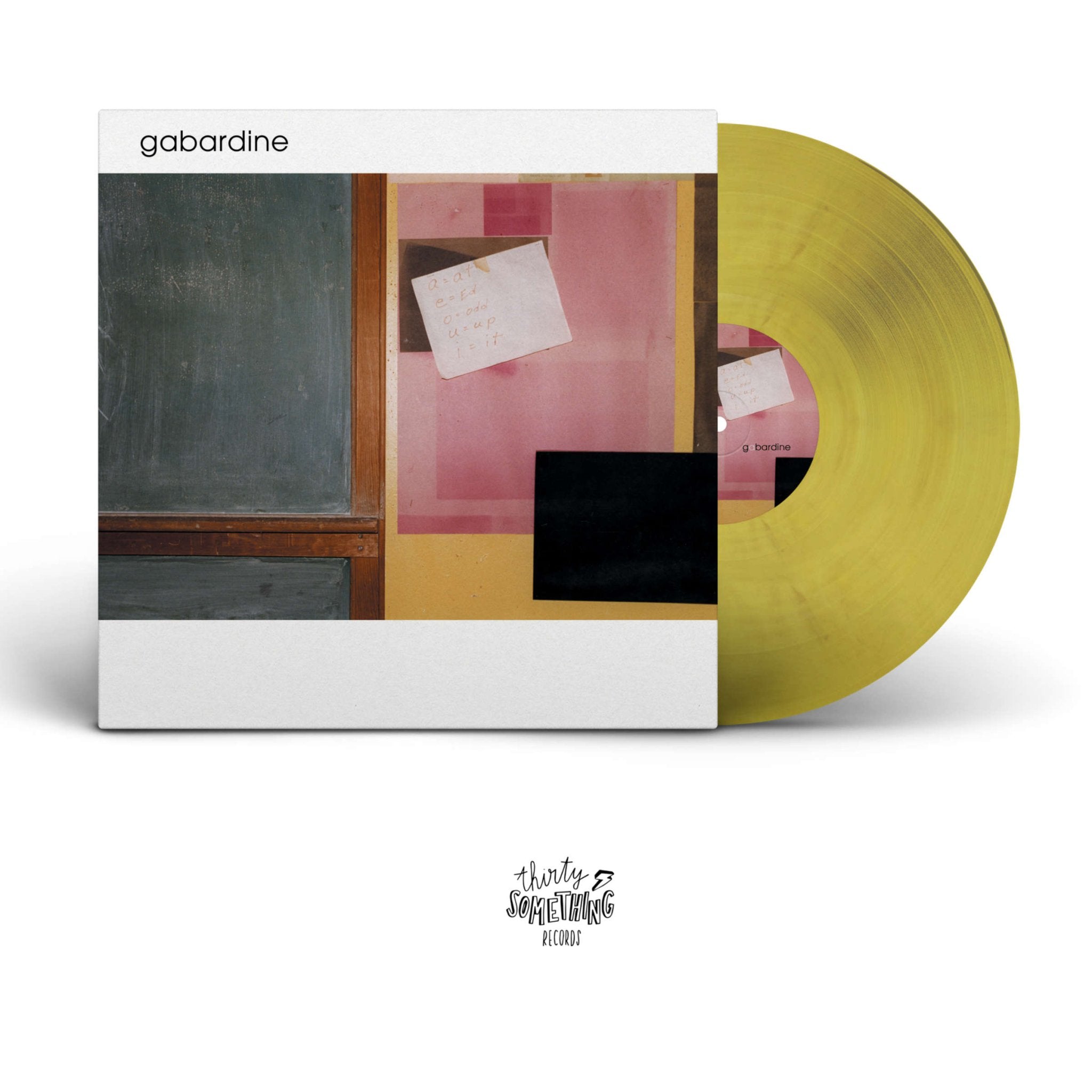 Gabardine: S/T: Vinyl LP (Import) Clear Yellow Purple Marble