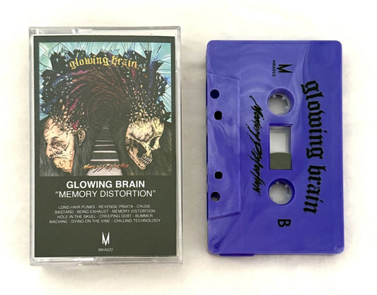 Glowing Brain: Memory Distortion: Purple Passion Swirl Cassette