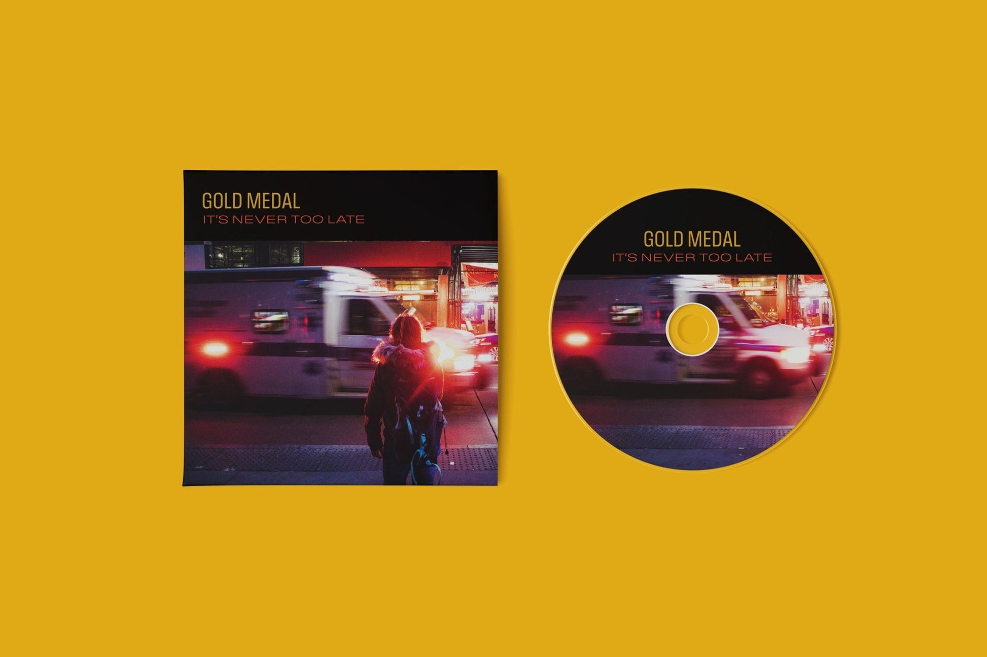 Gold Medal: It's Never Too Late: CD (Autographed)