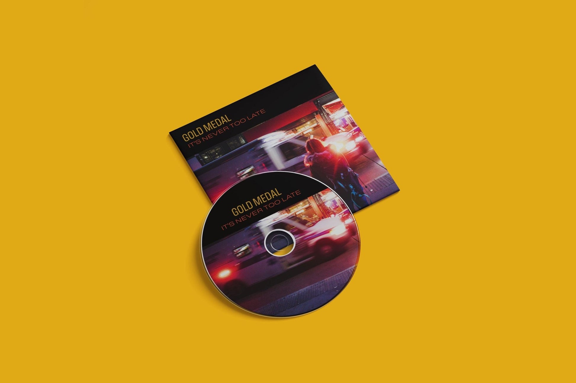Gold Medal: It's Never Too Late: CD (Autographed)