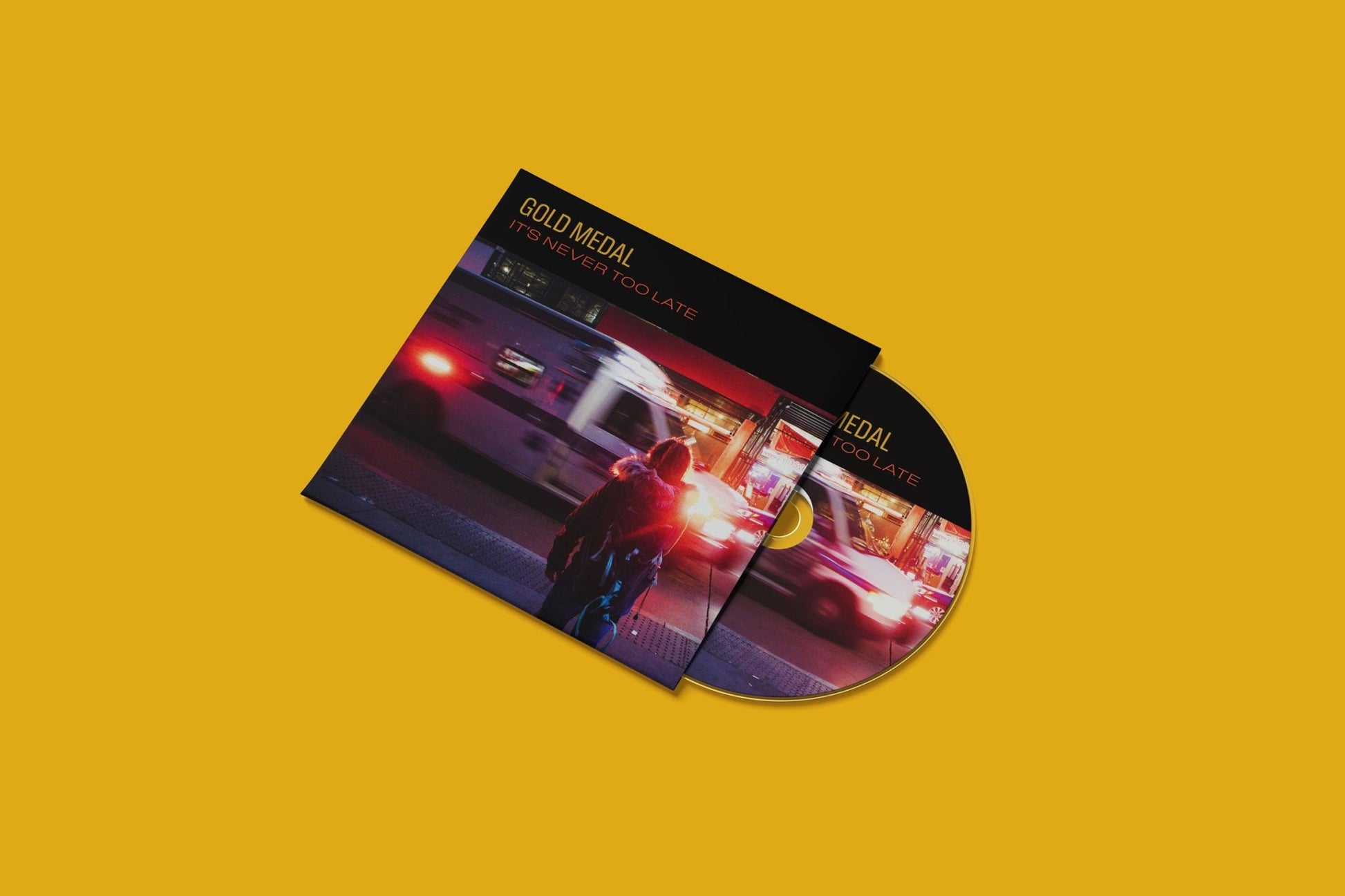 Gold Medal: It's Never Too Late: CD (Autographed)