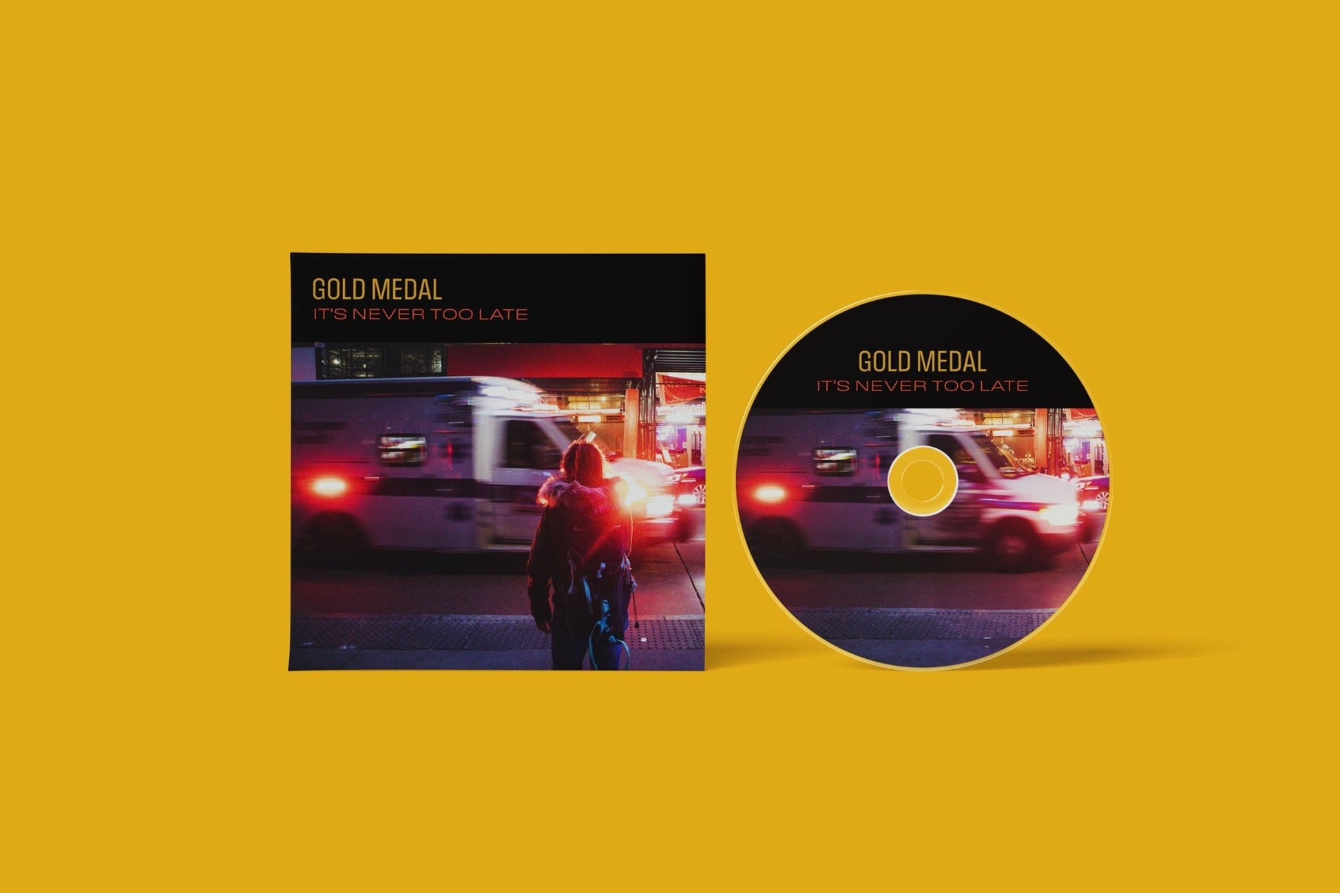 Gold Medal: It's Never Too Late: CD (Autographed)