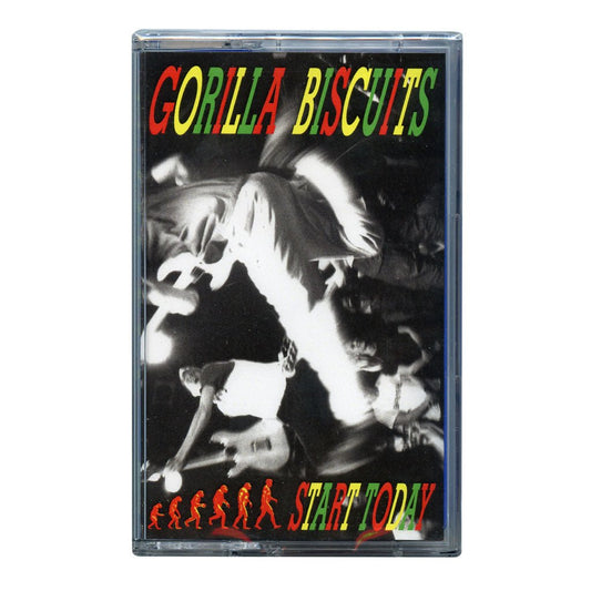 Gorilla Biscuits: Start Today: Translucent Green Cassette