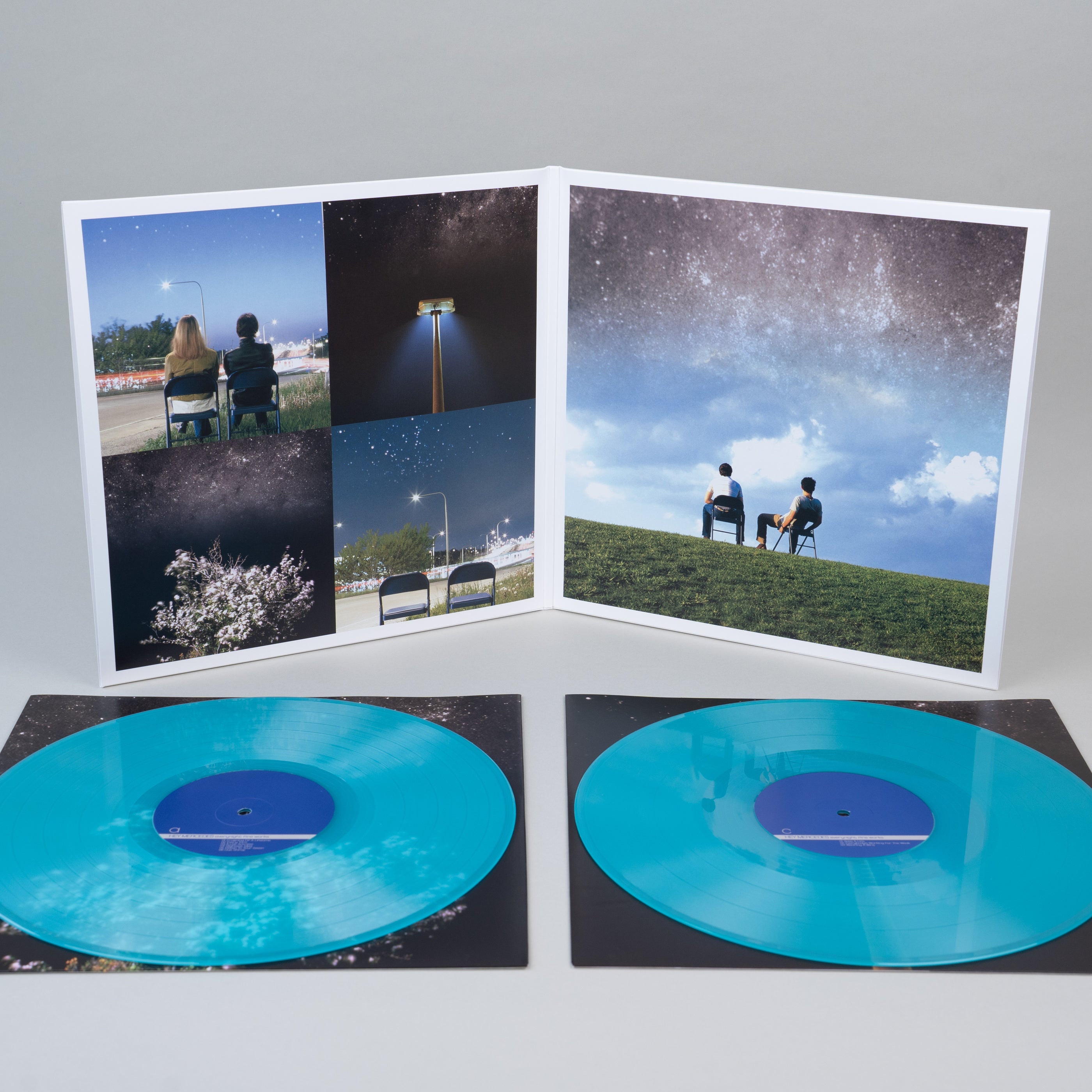 Hey Mercedes: Everynight Fire Works: Clear Blue Vinyl 2LP