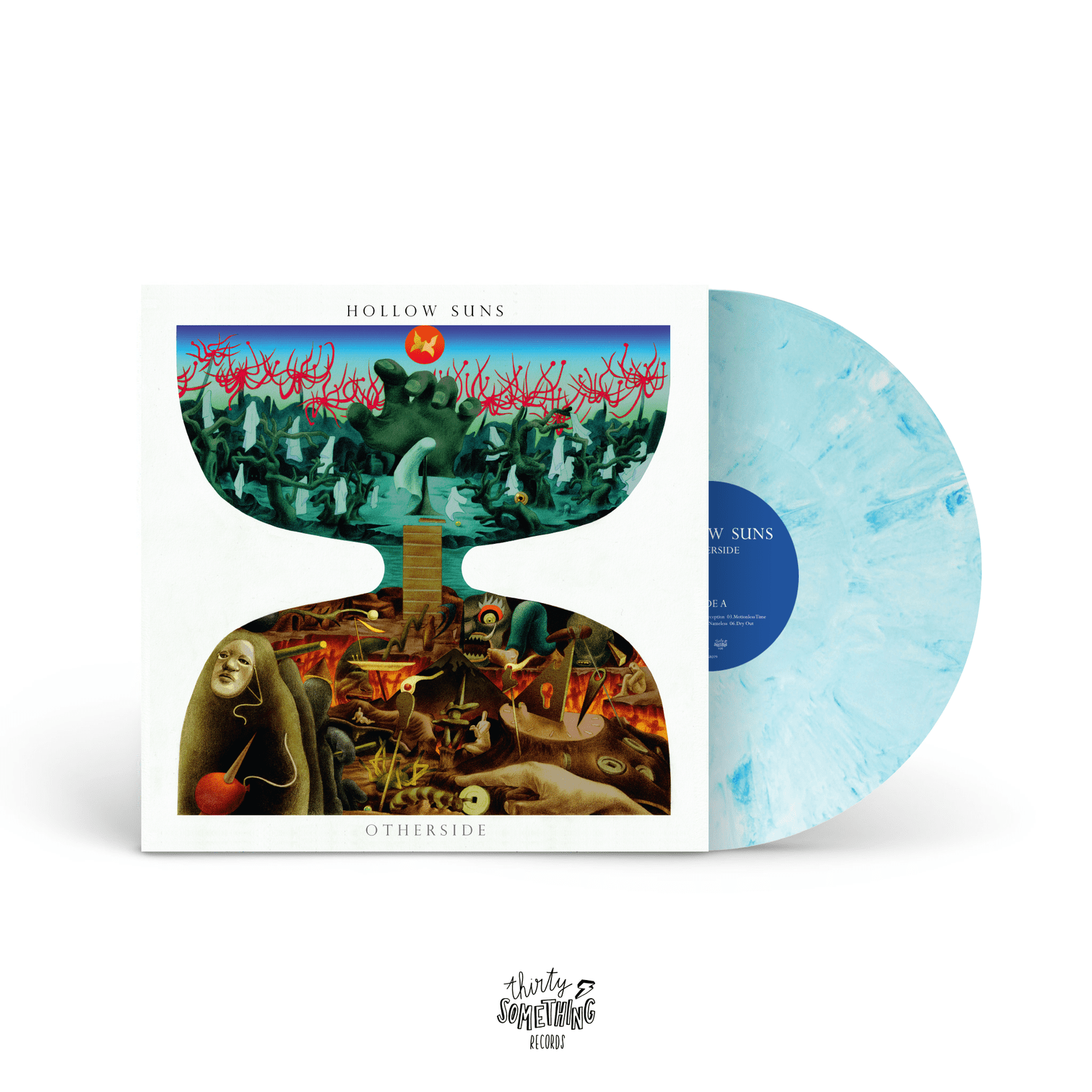 Hollow Suns: Otherside: 180g Vinyl LP (Import) White w Baby Blue (x 100)