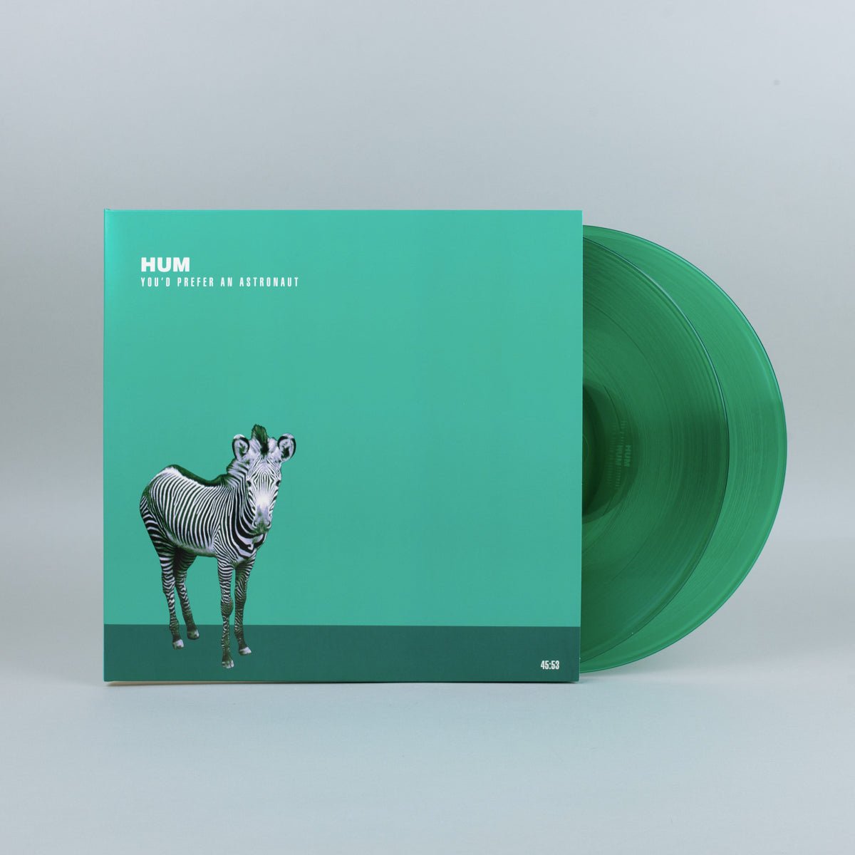 Hum: You'd Prefer an Astronaut: 2LP 180g Clear Green Vinyl - Steadfast Records