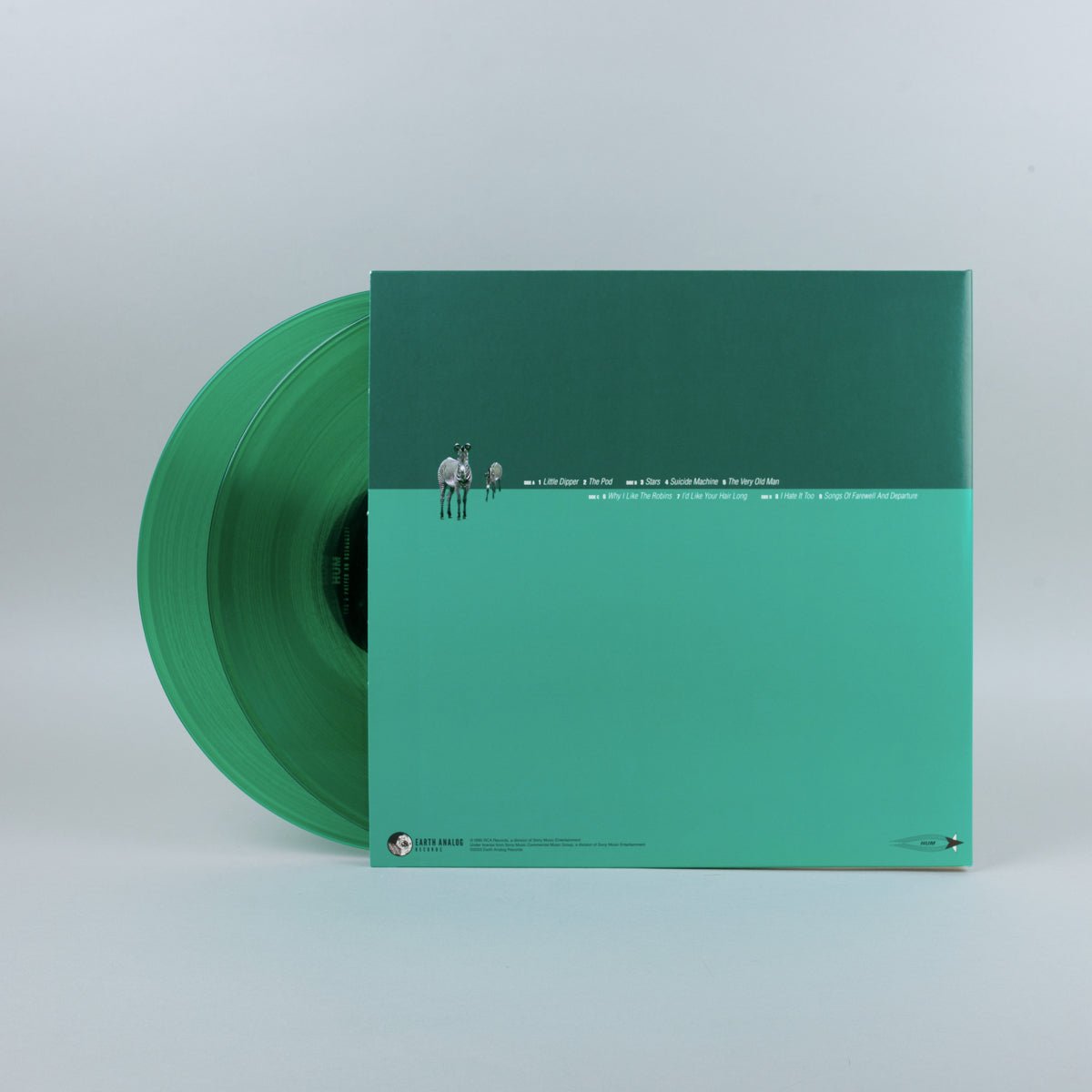 Hum: You'd Prefer an Astronaut: 2LP 180g Clear Green Vinyl