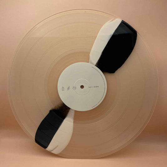 Into It. Over It: Figure: 2LP Clear w/Cream+Black Stripe Vinyl