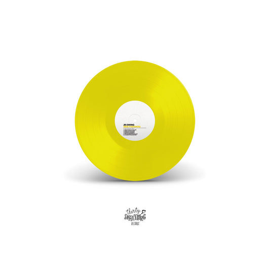 JR Ewing: Ride Paranoia: Yellow/White Marble LP (Import)