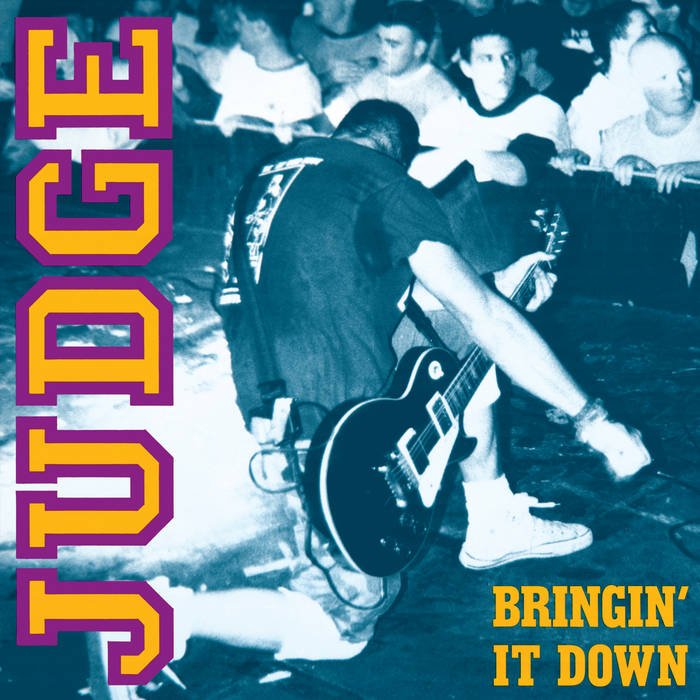 Judge: Bringin' It Down: Transparent Yellow Vinyl LP - Steadfast Records