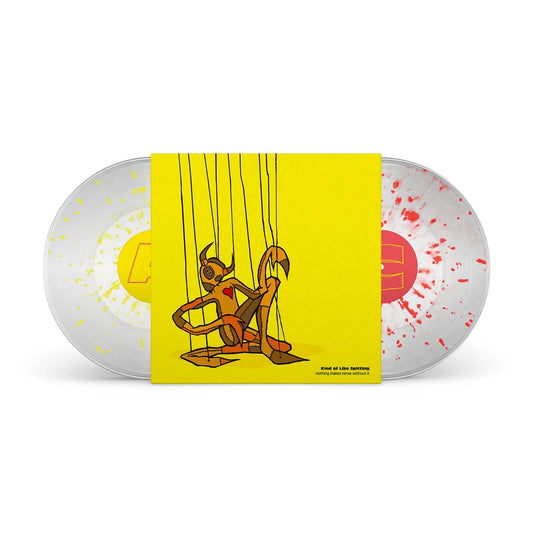 Kind Of Like Spitting: Nothing Makes Sense Without It: 2LP Red Splatter/Yellow Splatter Vinyl