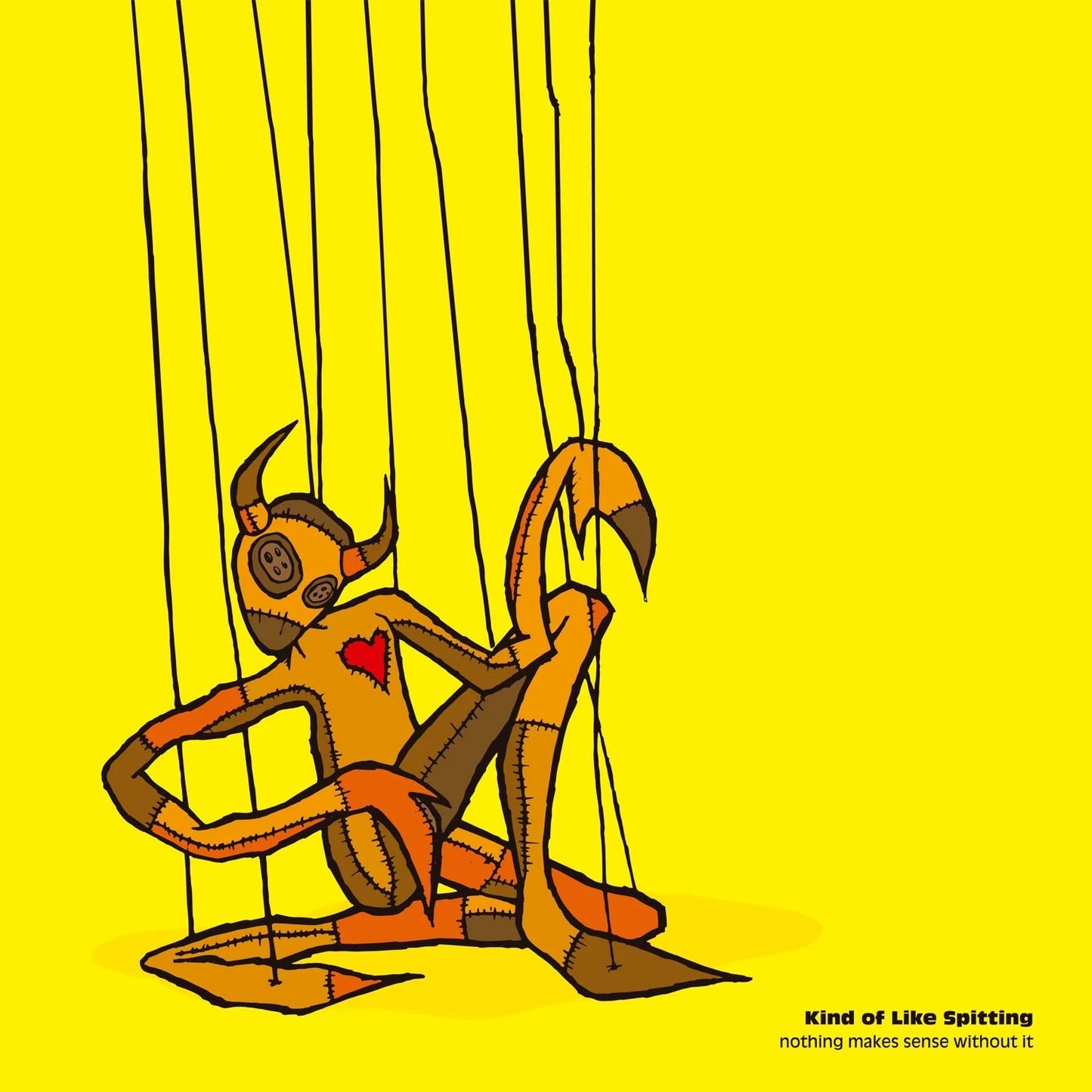 Kind Of Like Spitting: Nothing Makes Sense Without It: 2LP Red Splatter/Yellow Splatter Vinyl