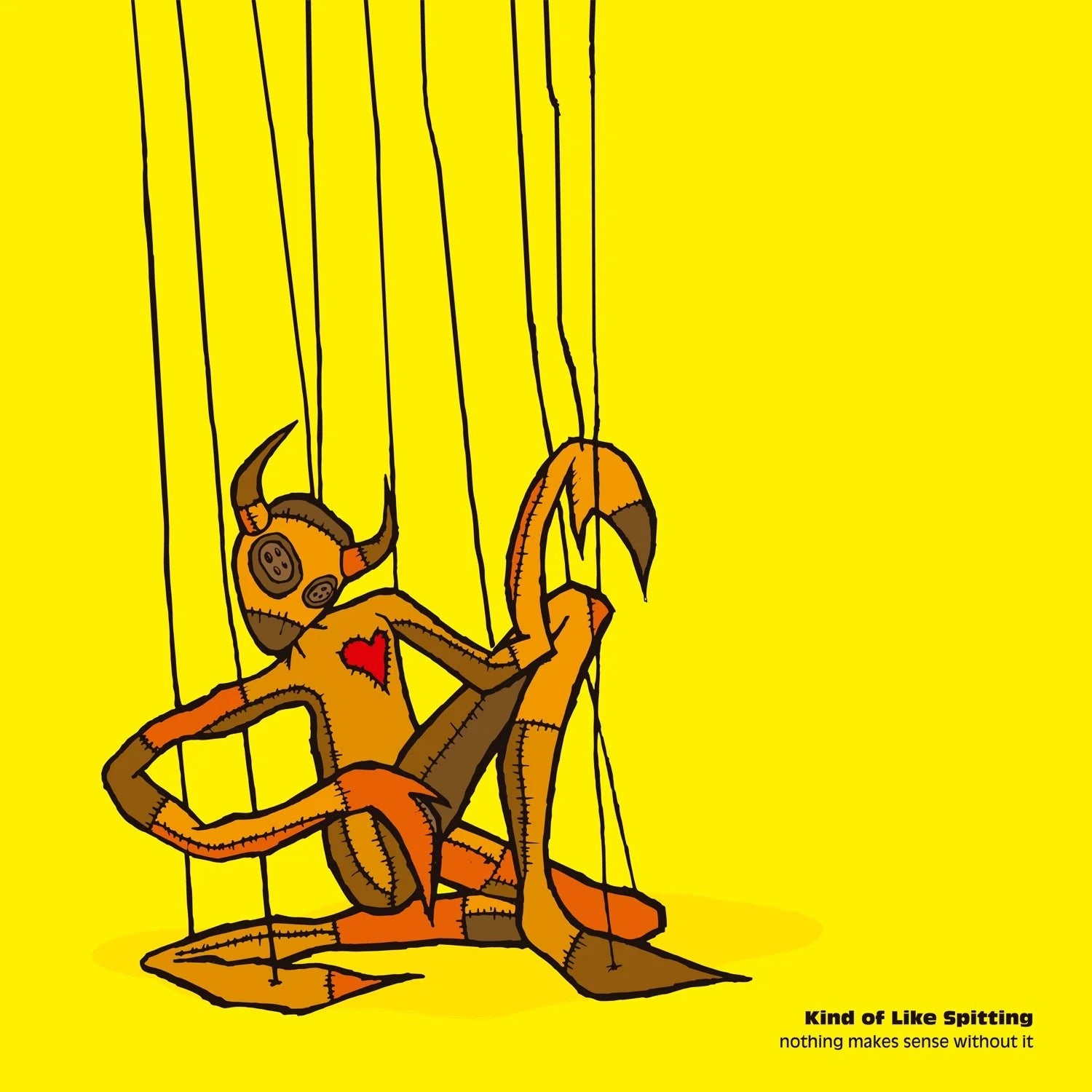 Kind Of Like Spitting: Nothing Makes Sense Without It: 2LP Red Splatter/Yellow Splatter Vinyl