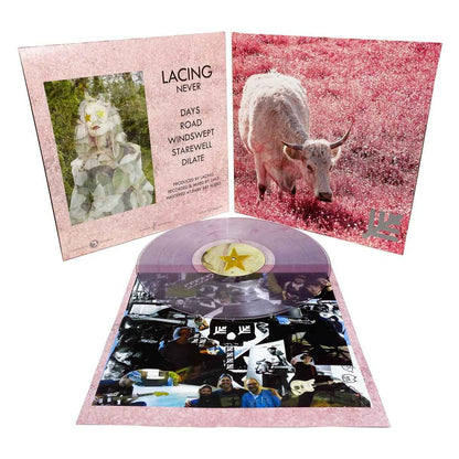 Lacing: Never: Clear w/Pink Smoke Vinyl