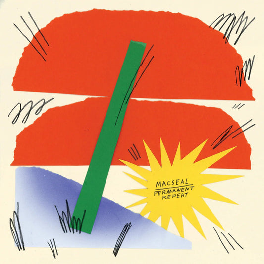 Macseal: Permanent Repeat: Green Glitter Vinyl LP