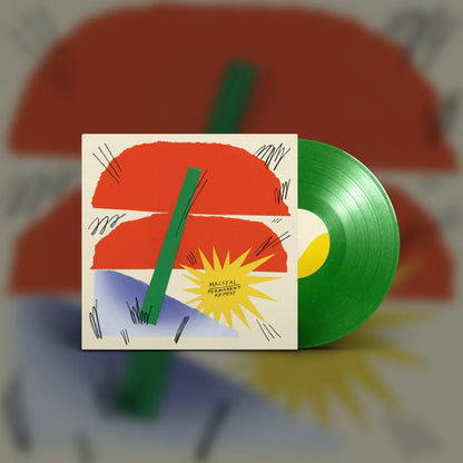 Macseal: Permanent Repeat: Green Glitter Vinyl LP
