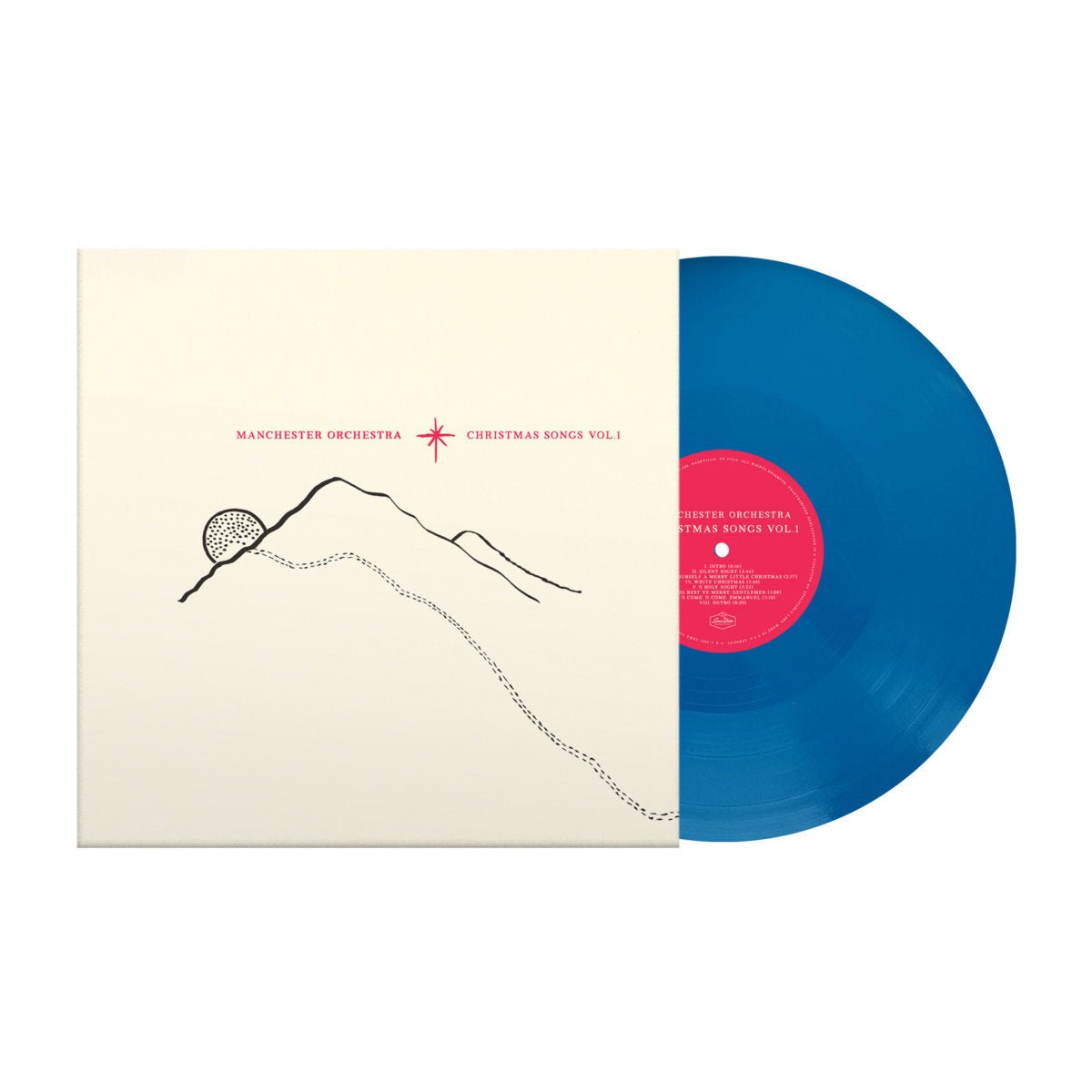 Manchester Orchestra: Christmas Songs Vol. 1: Blue Vinyl - Steadfast Records