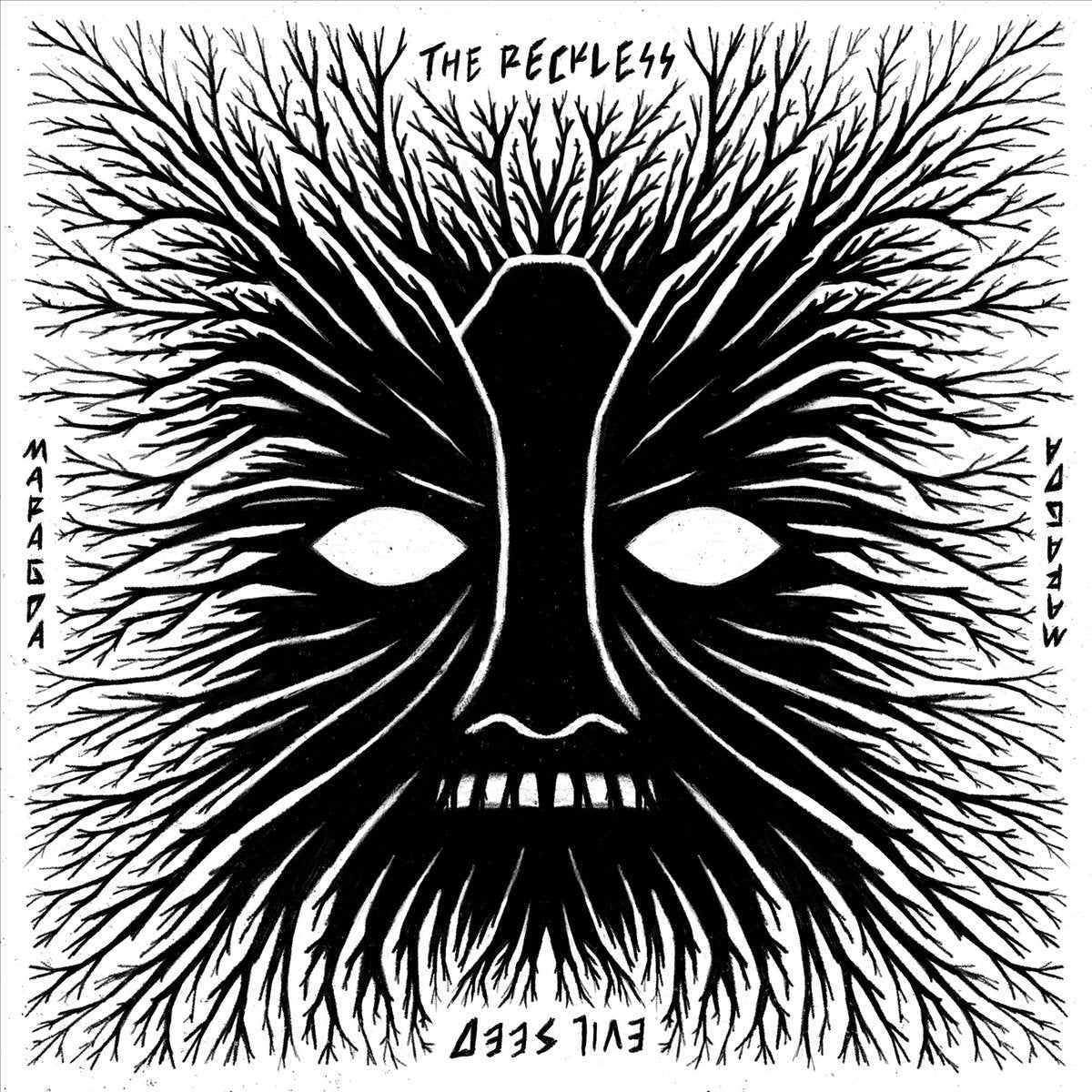 Maragda: The Reckless / Evil Seed: Black Vinyl 7" (Import)