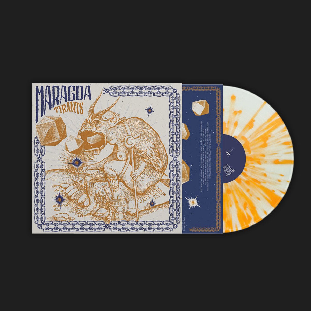 Maragda: Tyrants: White w/Orange Splatter Vinyl LP (Import)